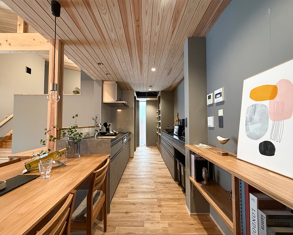 家事をスムーズにする
ゆとりのあるキッチン